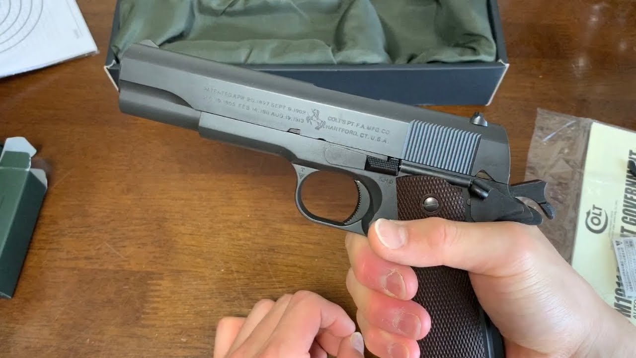 M1911A1 COLT GOVERNMENT 東京マルイ製ガスガン 早い者勝ち COLT社