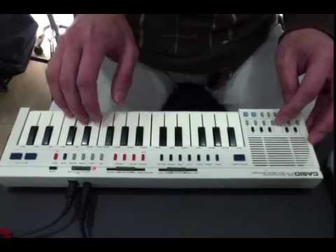 Casio PT-20☆セミアナログ式シンセサイザー☆1983年☆昭和レトロ☆ Casio