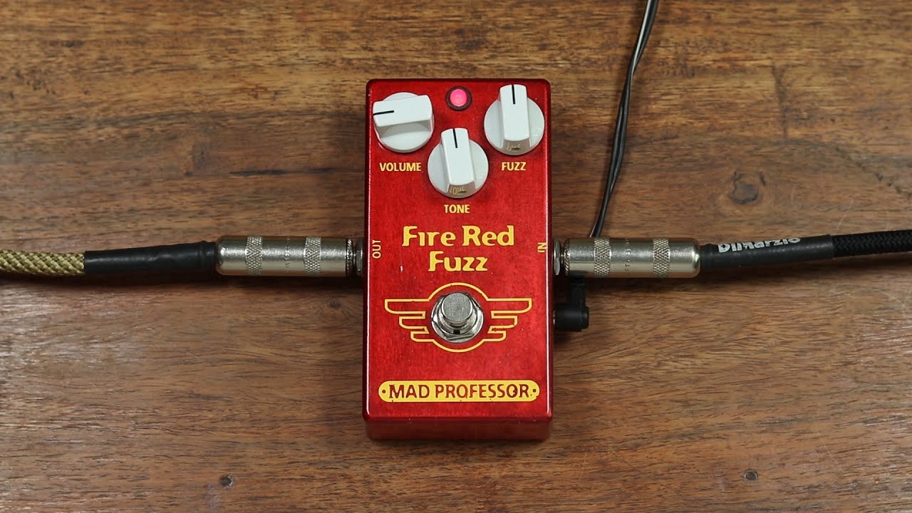 Mad Professor Fire Red Fuzz - YouTube