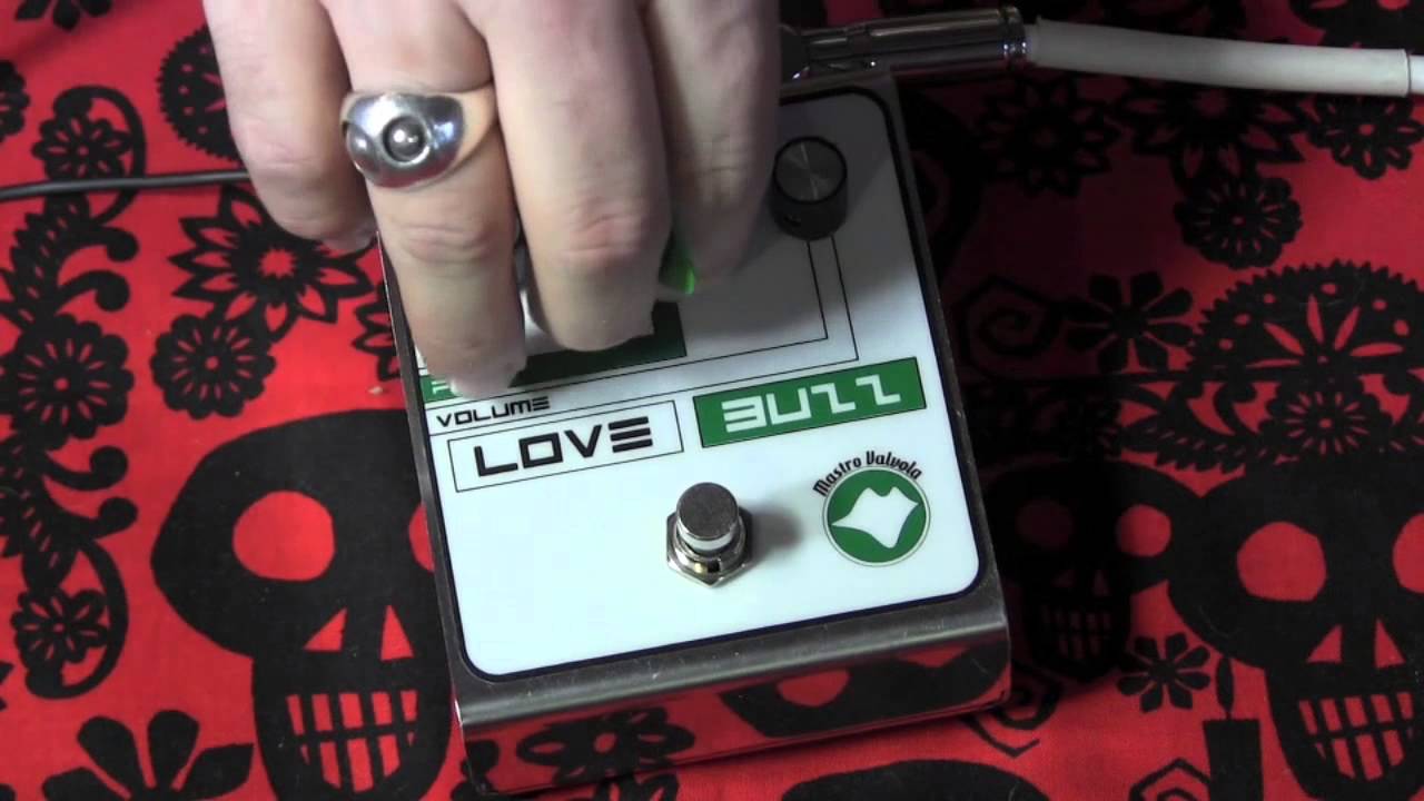 Mastro Valvola LOVE BUZZ hybrid silicon & germanium fuzz guitar