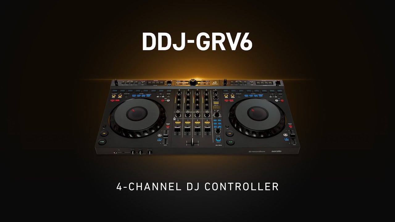 Introducing the DDJ-GRV6 4-channel DJ controller - YouTube