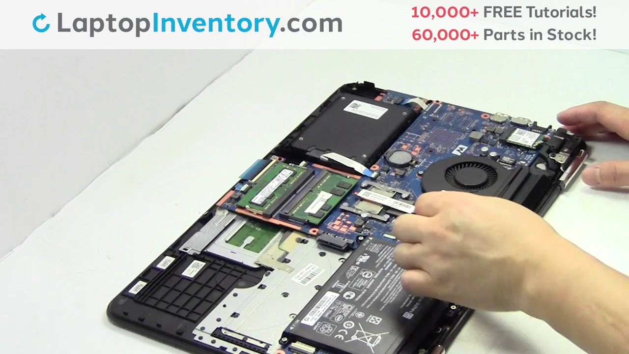 Hard Drive Replacement HP PAVILION 15-AU123CA. Fix, Install