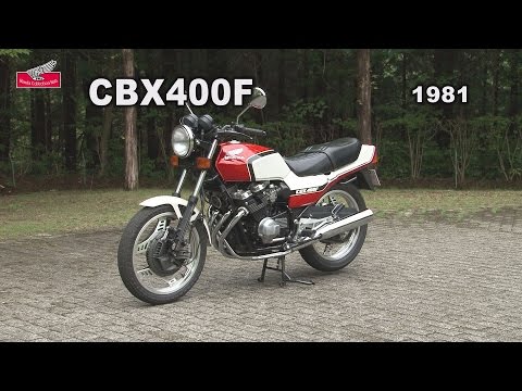 Honda Collection Hall 収蔵車両走行ビデオ CBX400F（1981年） - YouTube