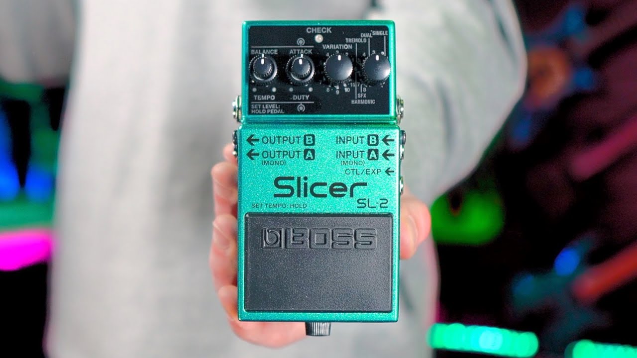 BOSS SL-2 Slicer Pedal - The Best Features - YouTube