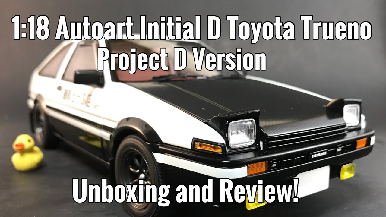 1:18 Autoart Initial D Toyota Trueno AE86 