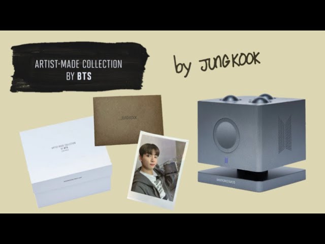 公式 BTS ARTIST MADE COLLECTION ジョングク ランプ BTS artist made
