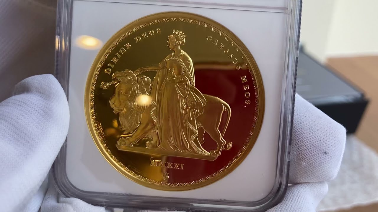 希少•ウナとライオン】2021 ロイヤルミント ゴールド ツリー