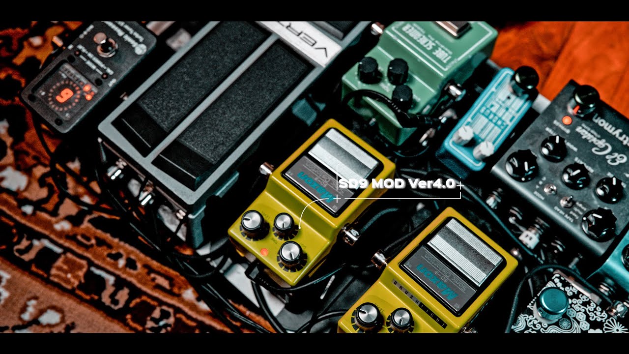 ギター brush eight MaxonSD9 MOD LA STYLE ver2.5 ギター brush eight