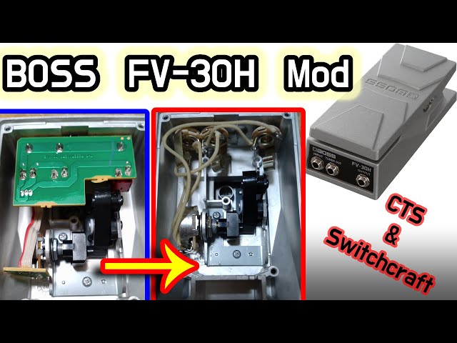 BOSS FV-30H Mod. モディファイ品 BOSS FV-30H Mod. モディファイ品