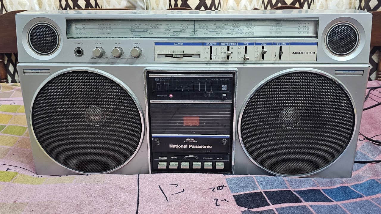 ラジカセ National ナショナル RX-5080 大型ラジカセ 昭和レトロ 当時