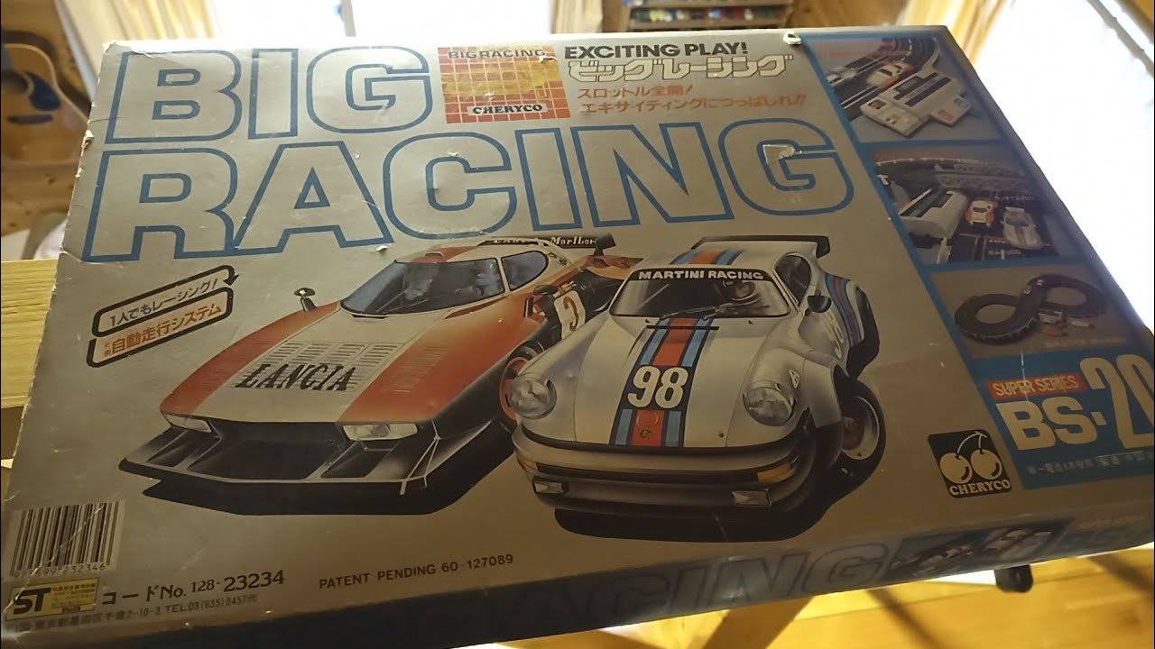 昭和玩具】チェリコ ビッグレーシング BG-20 ポルシェ911＆ランチァ