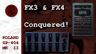 Control FX3 & FX4 on the fly - Roland SP-404 MK2 - YouTube