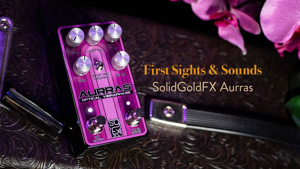 First Sights and Sounds - SolidGoldFX AURRAS - YouTube