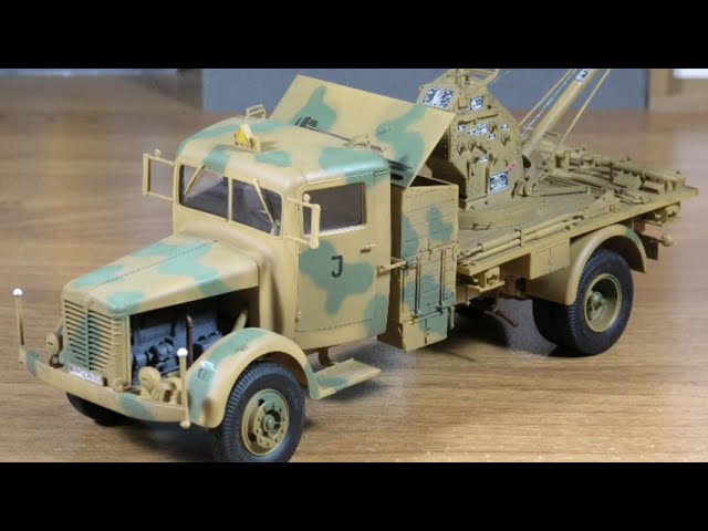 AFV Club - Bussing Nag 4500A with 3t crane 1/35 - ( Build and