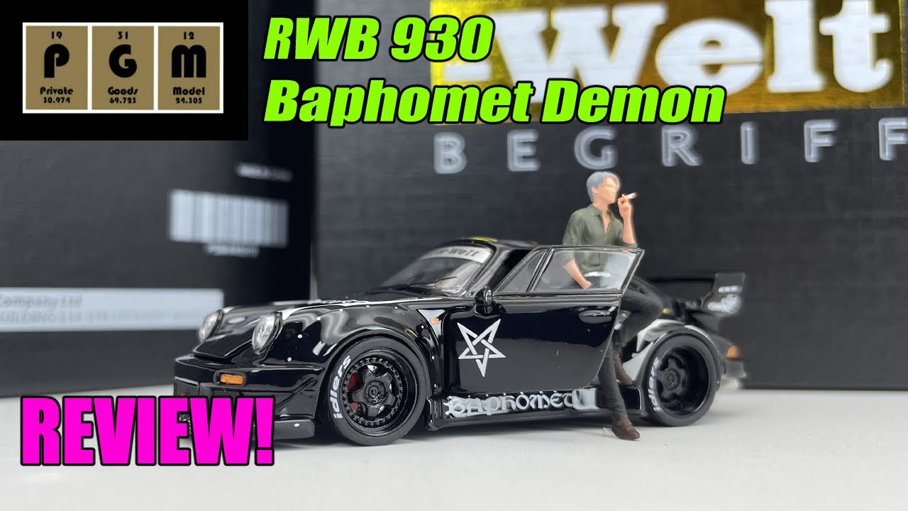 PGM 1/64 ポルシェ RWB930 Bapt Demon ブラック PGM 1:64 Porsche
