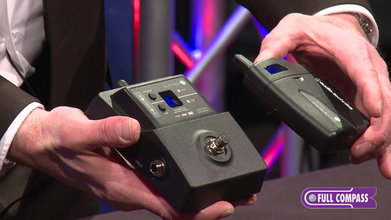 Audio-Technica System 10 Stompbox Wireless Guitar System Overview