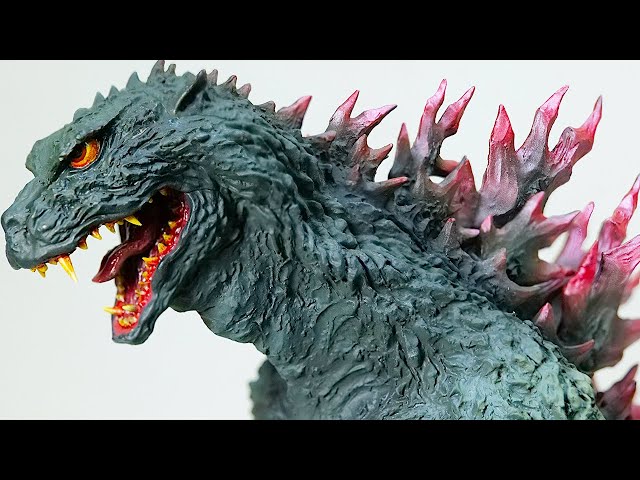 ゴジラ2000ミレニアムひな形レプリカソフビ版 メタリックレッドver.