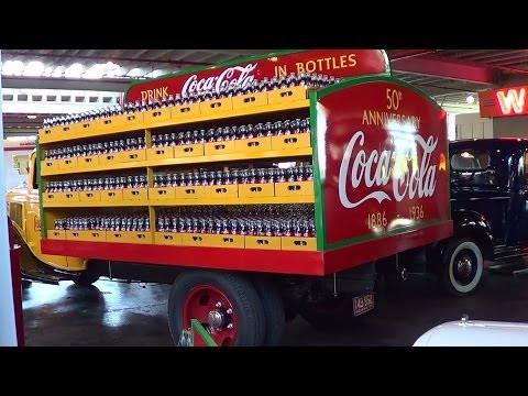 1936 Ford Coke Delivery Truck National Auto and Truck Museum - YouTube