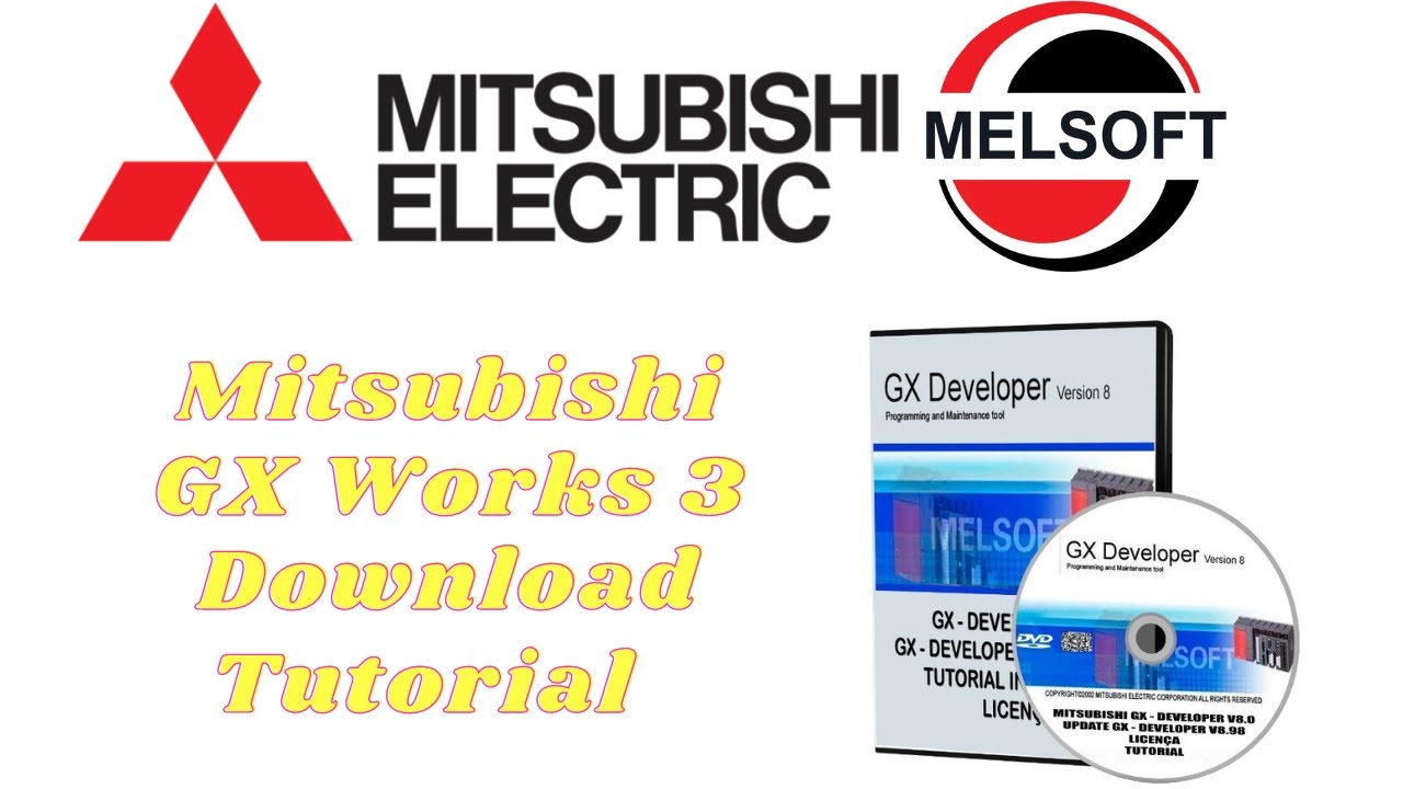 How to download GX works 3 | Mitsubishi PLC programming software