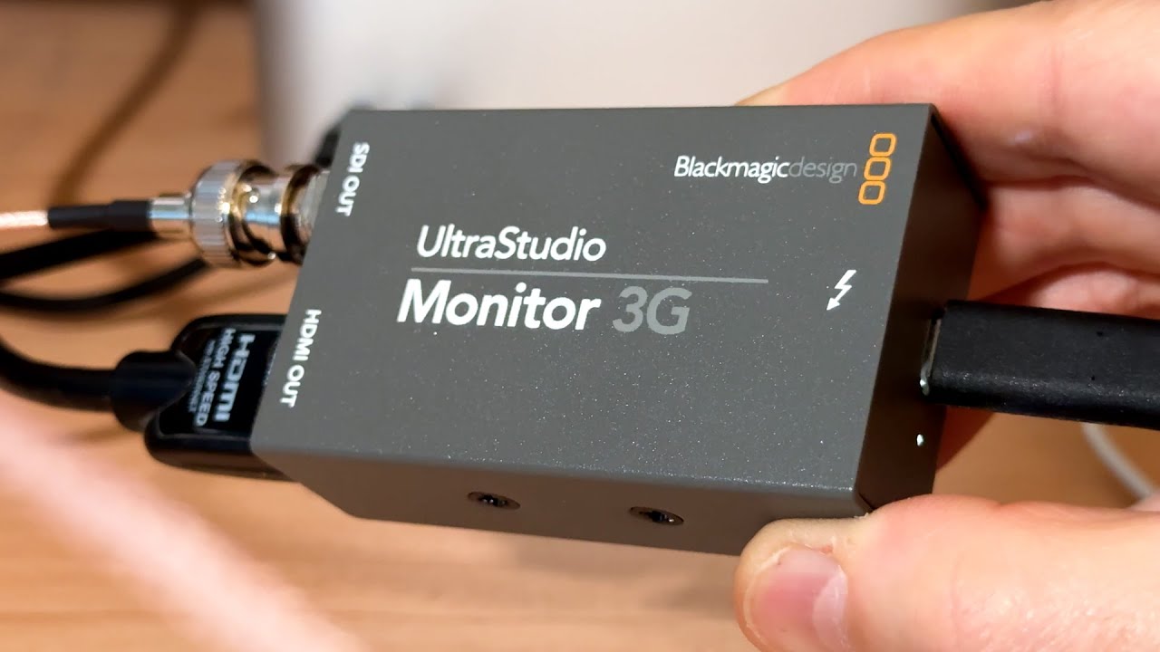 Blackmagic Design Capture UltraStudio Monitor 3G-Perfect for
