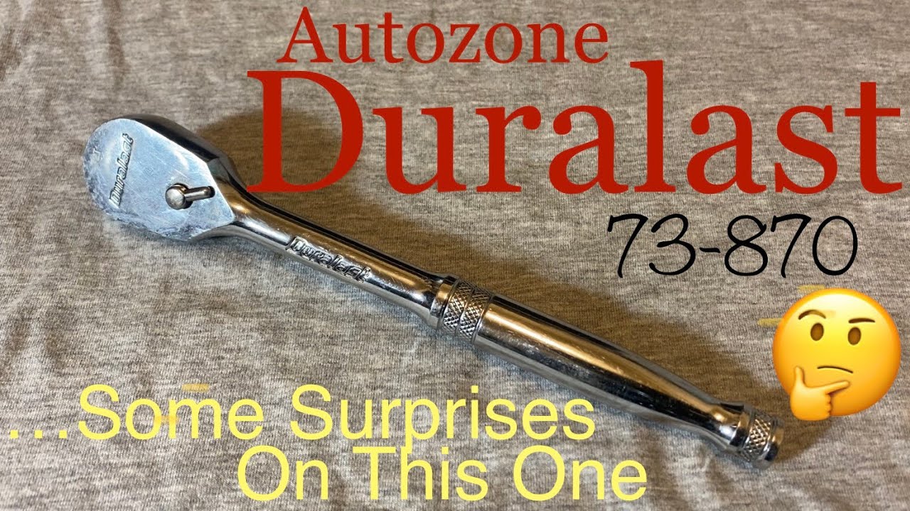 Autozone Duralast 73-870 Ratchet TOTAL TEARDOWN 3/8” Drive - YouTube