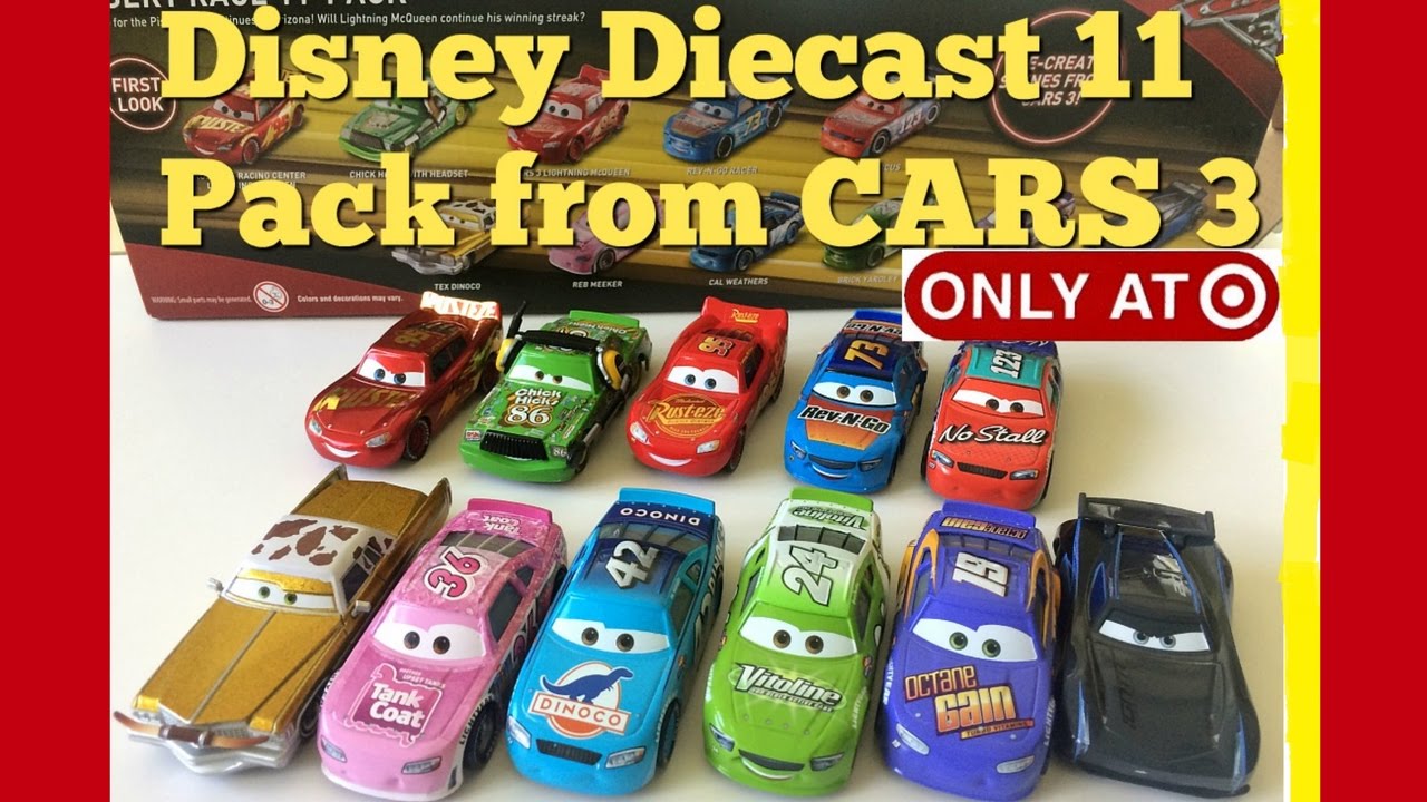 Disney Pixar CARS 3 Diecast DESERT RACE 11 PACK Review Sold ONLY