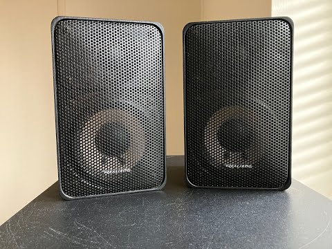 リアリスティック MINIMUS-7W スピーカー ペア 音出し確認済 Vintage