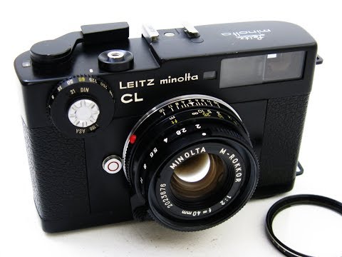 Leitz-minolta CL + M-Rokkor 40mmf2 - YouTube