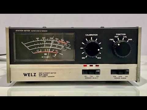 美品】WELZ SP-500A ＆ S-900 SWR＆パワー計 セット 美品】WELZ SP