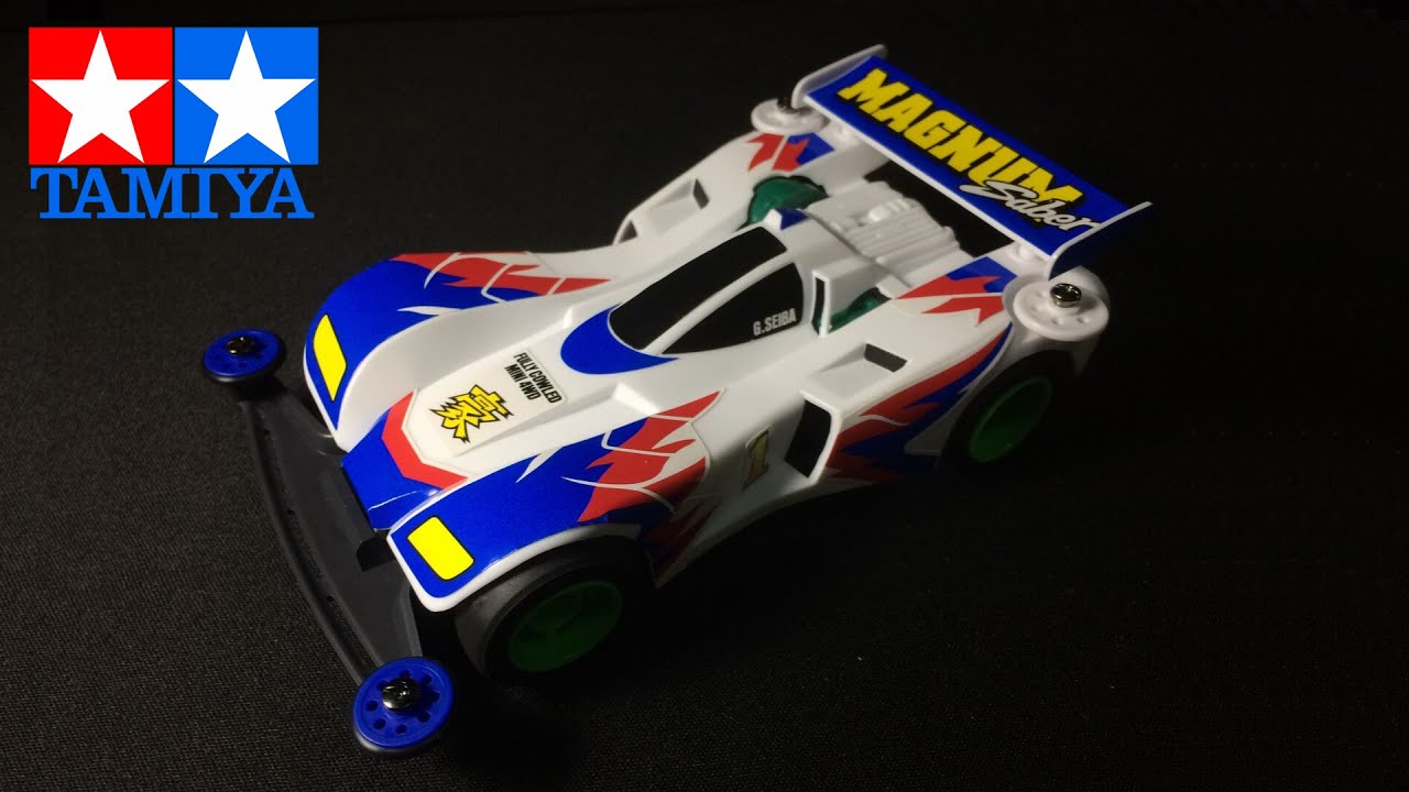 Speed Build Up : Magnum Saber (Super 1 Chassis) (Mini 4WD