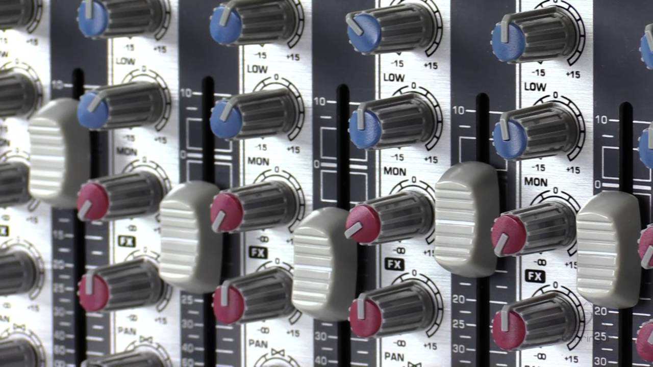 EURORACK PRO RX1202FX Premium 12-Input Mic/Line Rack Mixer - YouTube