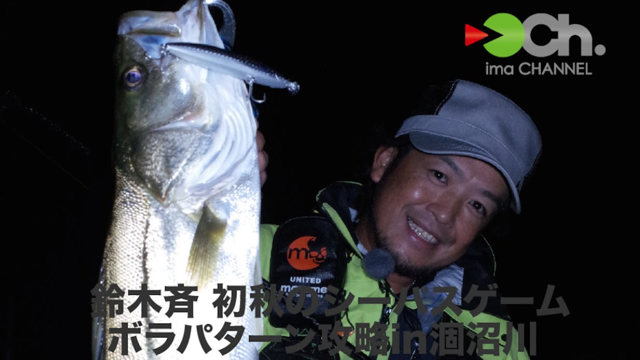 Hitoshi Suzuki's Early Autumn Seabass Game: Mullet Pattern