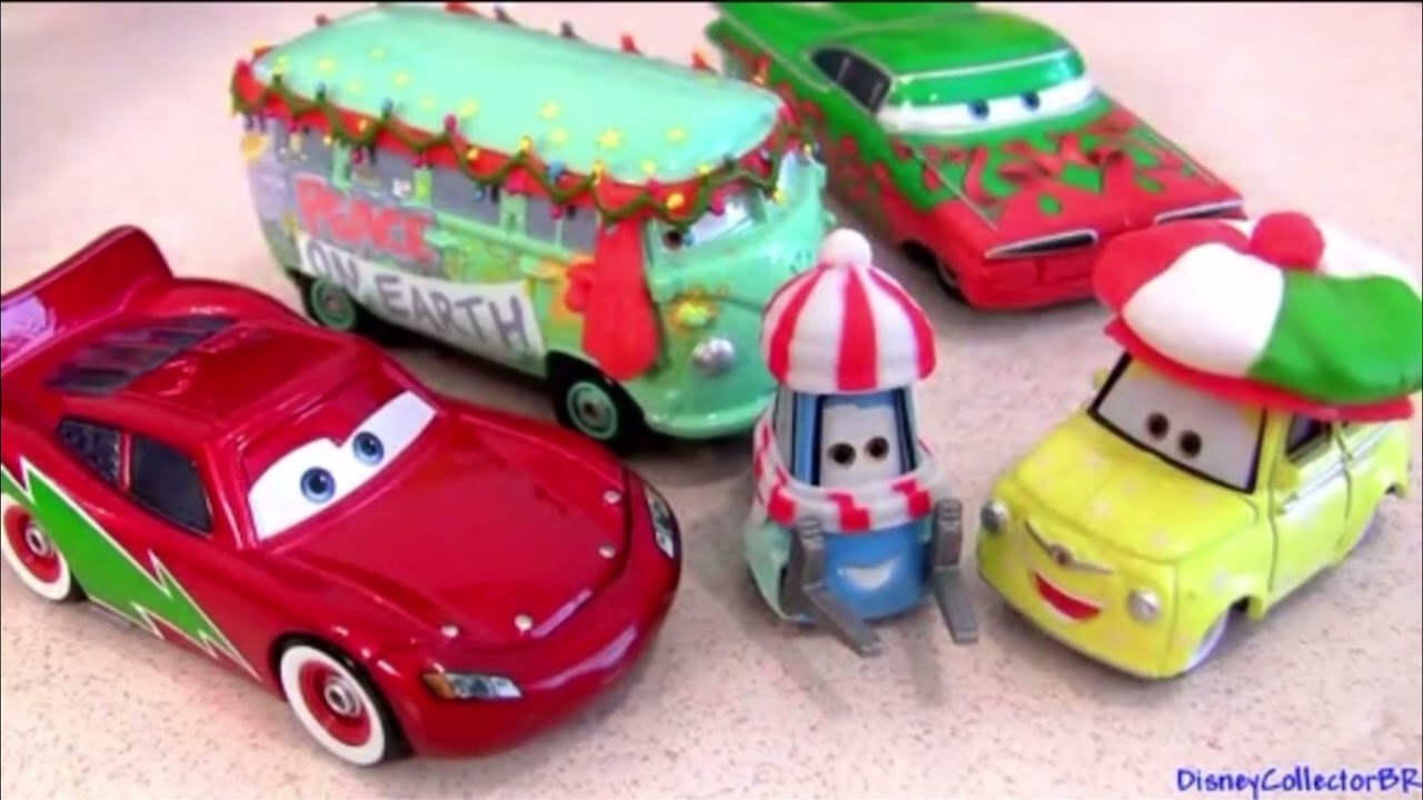 Disney Cars Mater Saves Christmas 5 Pack • Lightning McQueen