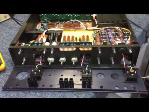 Yamaha C4 Control Amp - repair & testing - YouTube