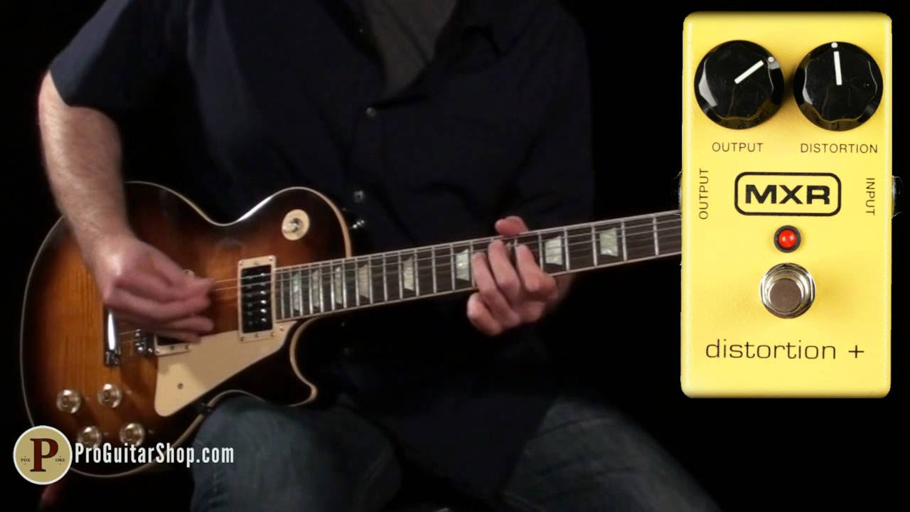 MXR M-104 Distortion + - YouTube