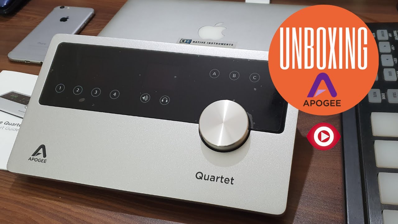 Apogee Quartet ※操作不具合あり Support Bench: Quartet Hardware