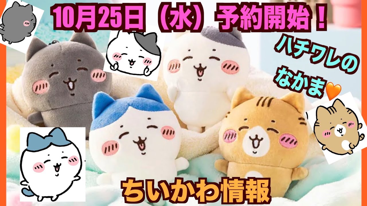 本日限定】ハチワレ 8点セット 【ちいかわ】ハチワレとごきげんな