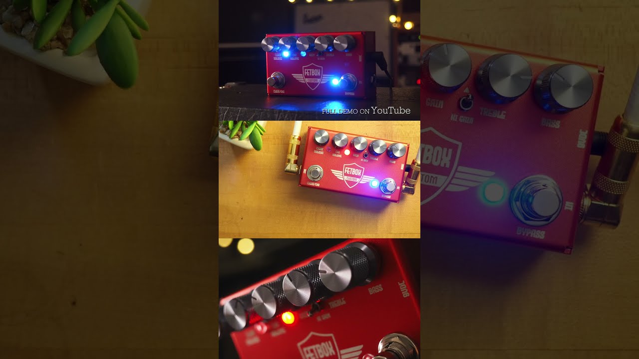 Studio Daydream FETBOX Custom v8 Preamp #guitarpedals #guitar