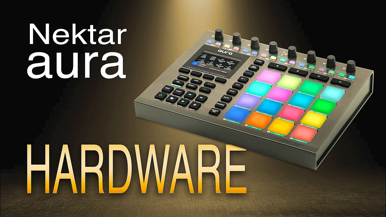 Nektar Aura Beat Composer. Hardware and MIDI controls. - YouTube