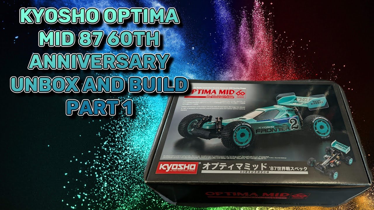 KYOSHO OPTIMA MID '87 WC Words Spec 60th Anniversary Limited