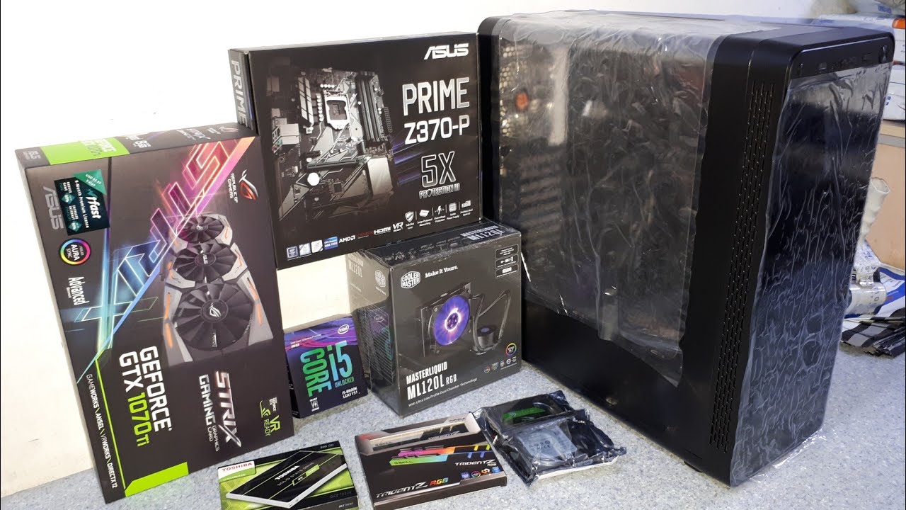 Windowsデスクトップ B365M-PLUS GAMING/i5 8600k/16GB/GTX1070