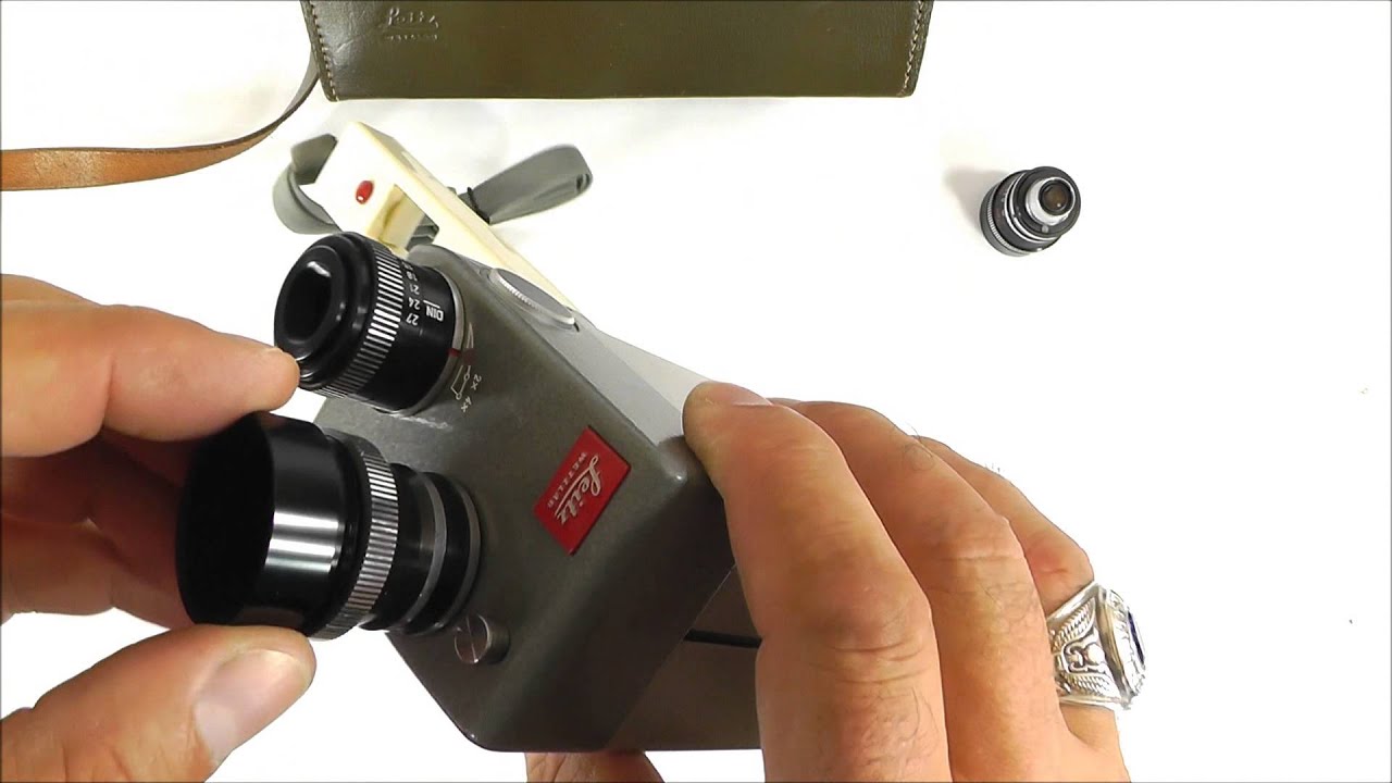 Leitz Leica Leicina 8S Movie Camera - YouTube