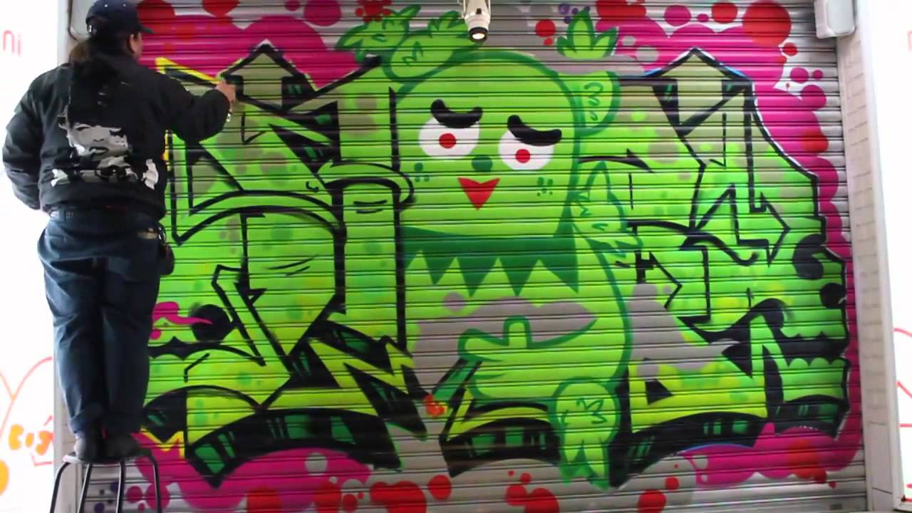 CASPER 原画 グラフィティ アート 現代美術 ストリートアート