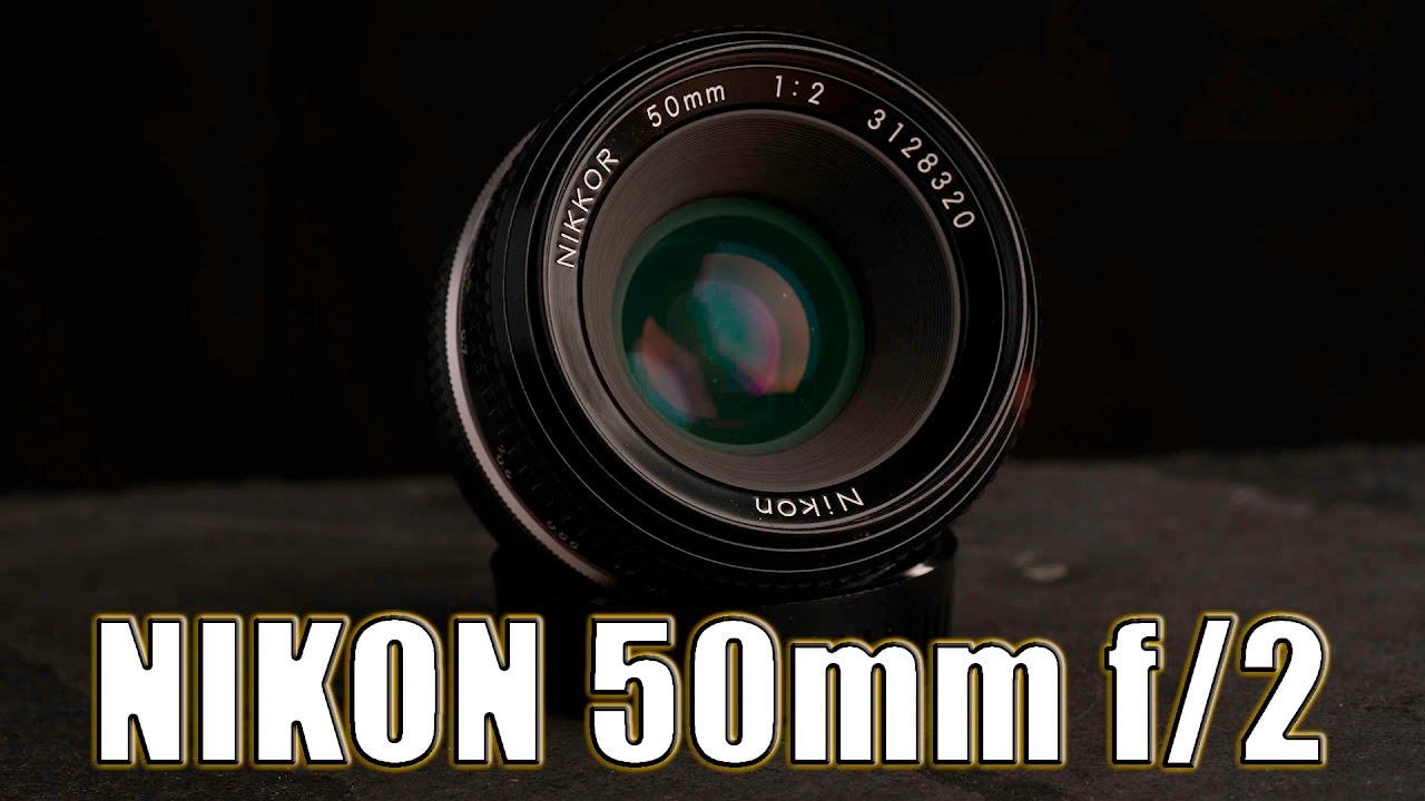 Nikon 50mm f2 Review Non-Ai Converted Vintage Lens - YouTube