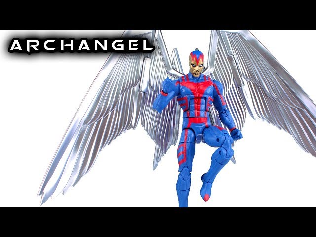 Marvel Legends ARCHANGEL Deluxe Pack Action Figure Review - YouTube