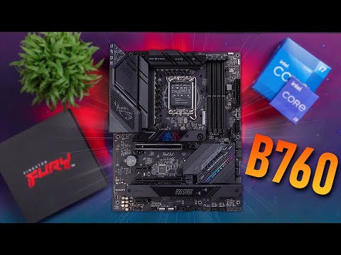 ASUS ROG STRIX B760-F + i7 13700K Review - YouTube
