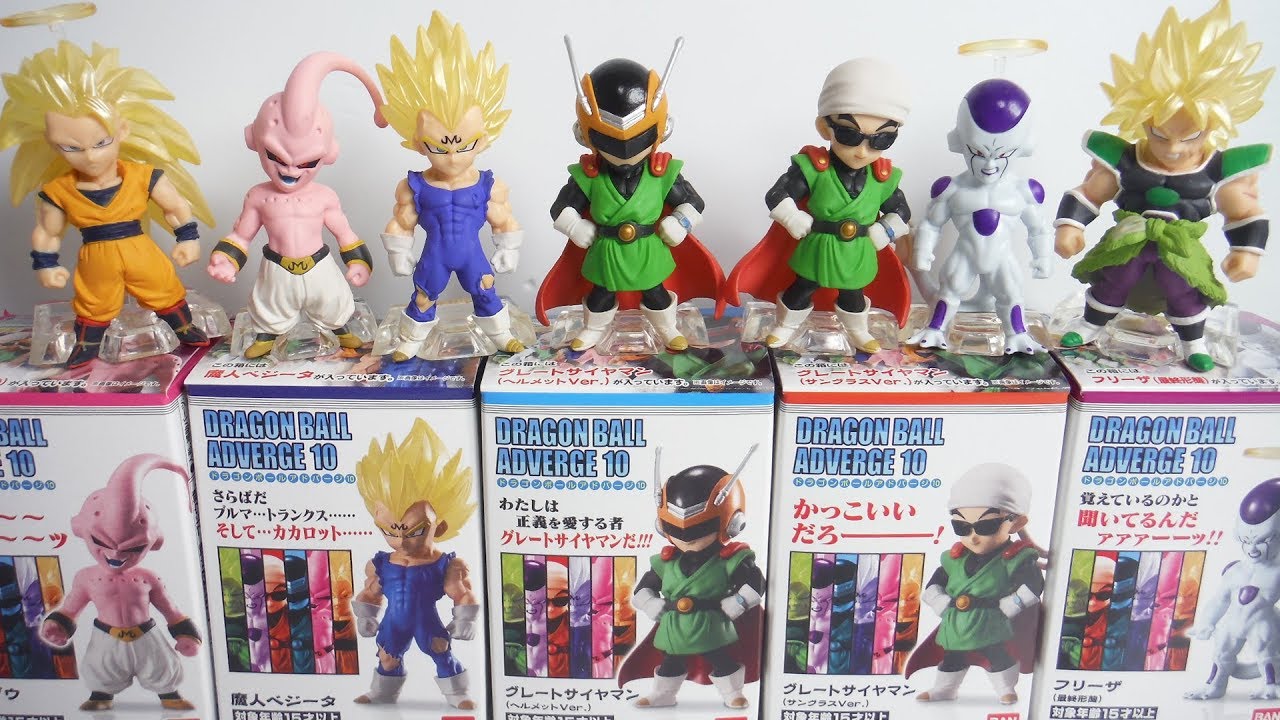 DRAGONBALL ADVERGE10 全7種 開封 ドラゴンボール アドバージ10