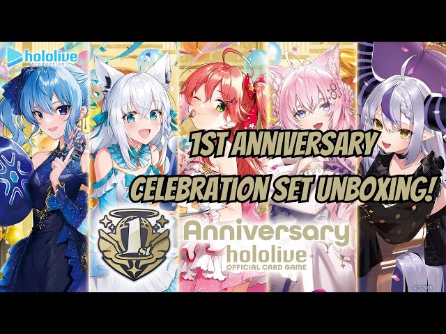 博衣こより 1st Anniversary ホロカ 4枚セット ホロライブ1st