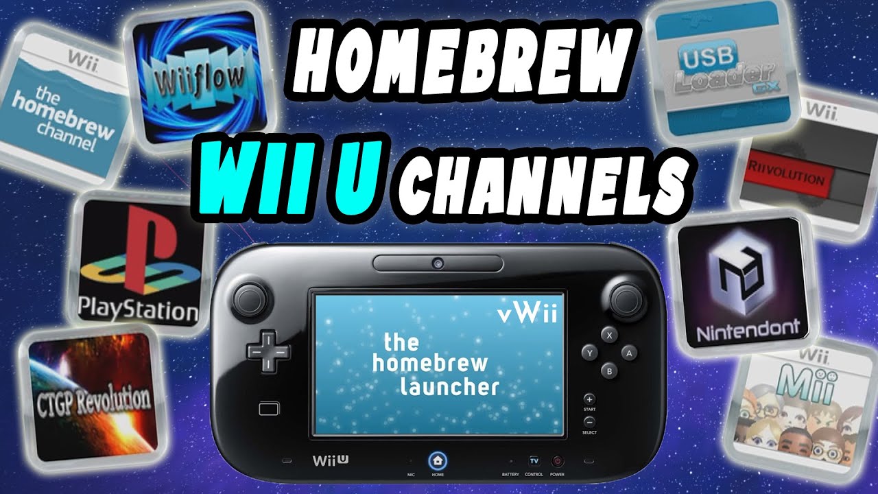 Wii U Forwarder Channels: USB Loader GX, WiiFlow, CTGP-R