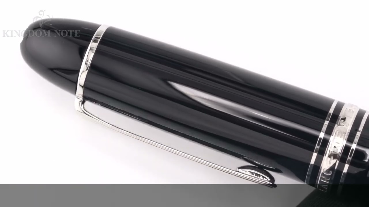 MONTBLANC モンブラン 万年筆 マイスターシュテュック プラチナライン
